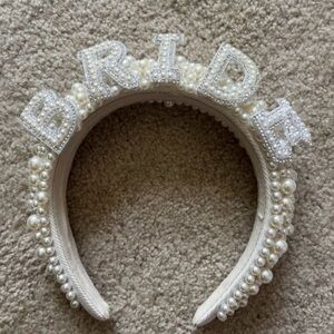 Bride hair piece